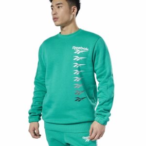 Reebok Classic Vector Crew Sweatshirt Herren - Türkis - DE 129-YAO